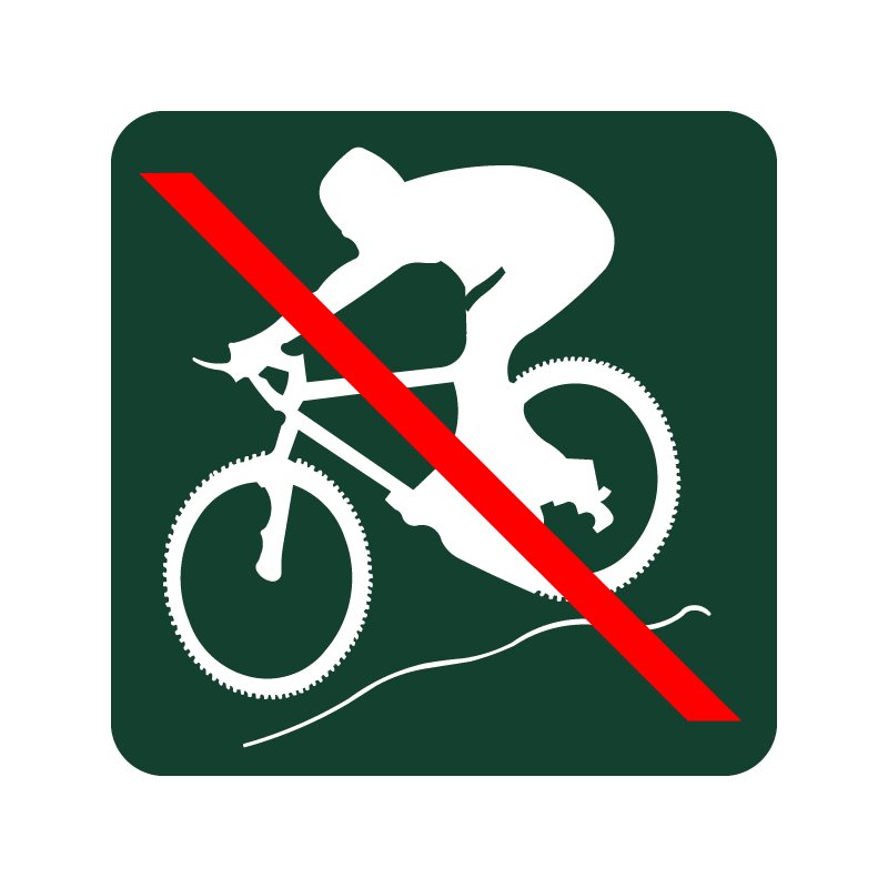 naturstyrelsen - mtb forbudt på sti