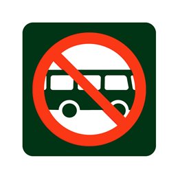 naturstyrelsen - bus forbudt