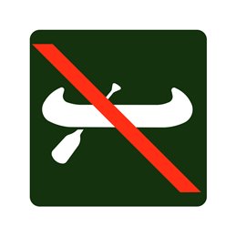 naturstyrelsen - kano og kajalsejlads forbudt