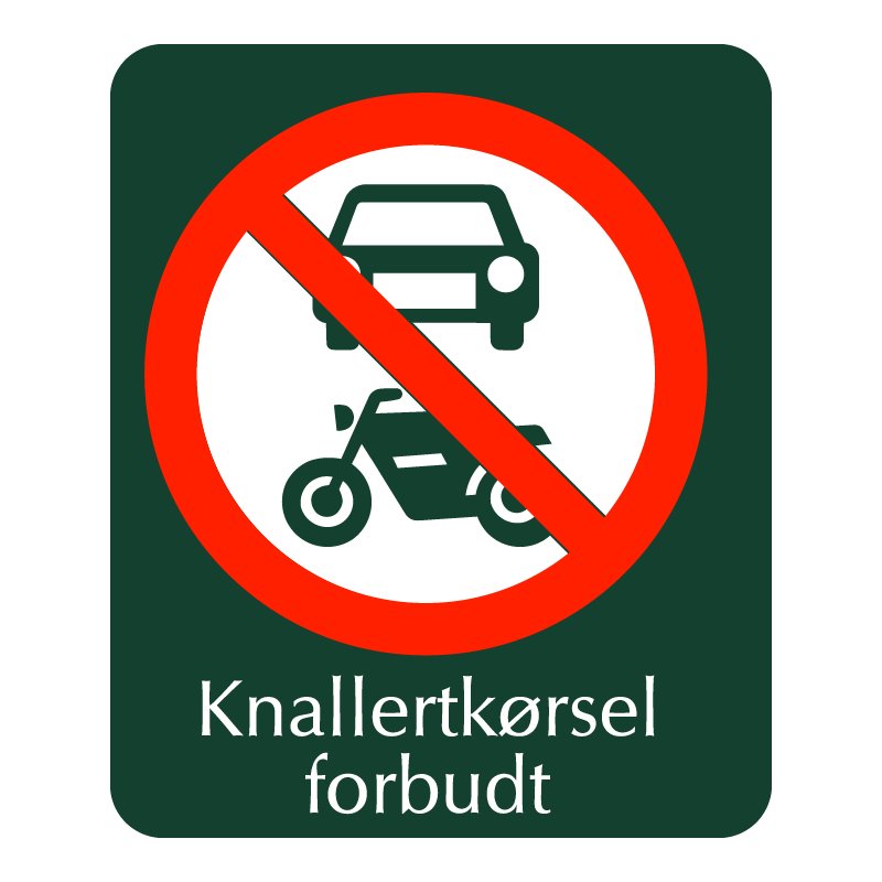 naturstyrelsen - al motorkørsel forbudt