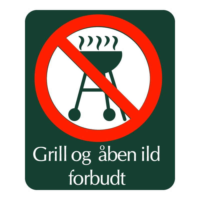 Grill og åben ild forbudt
