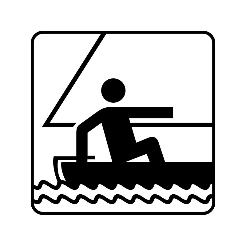 pictogram - sejlads
