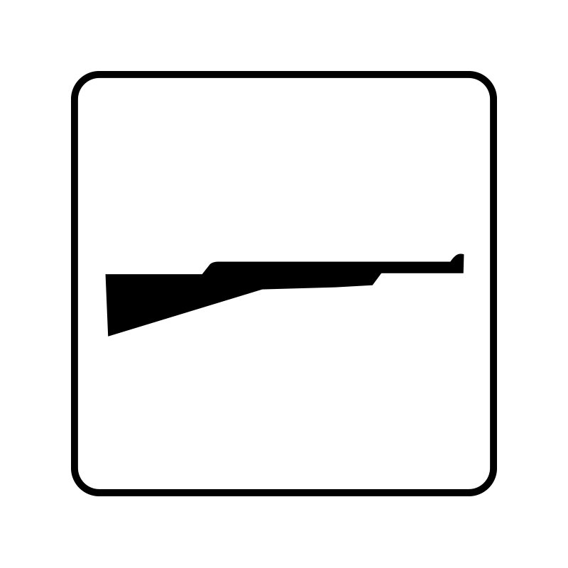 pictogram - skydning