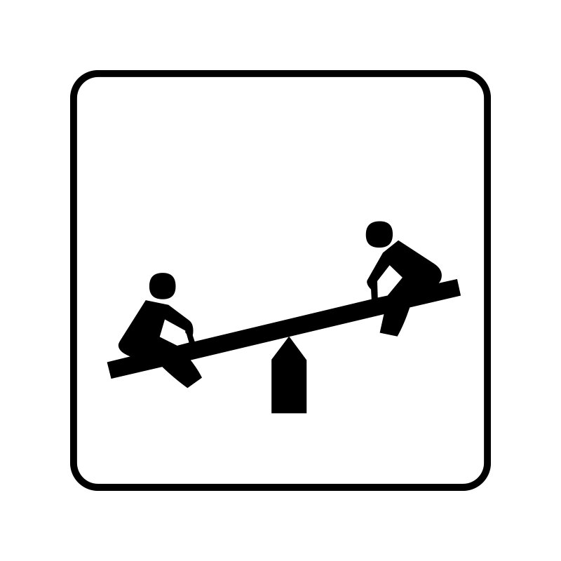 pictogram - legeplads