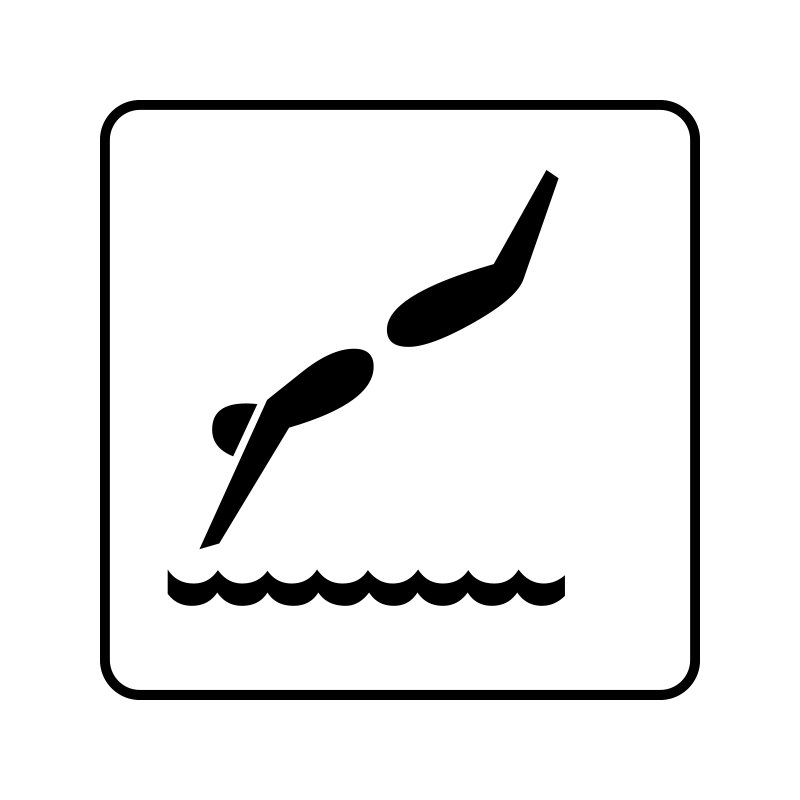 pictogram - udspring