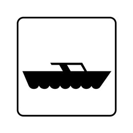 pictogram - bådudlejning