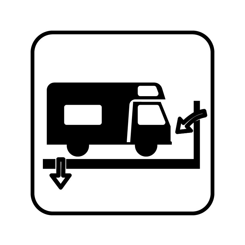 pictogram - autocamper
