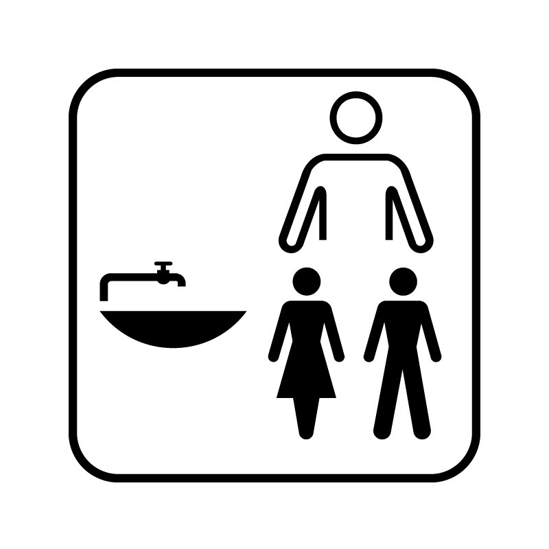 pictogram - fælles vaskerum