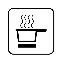 pictogram - køkken / kasserolle
