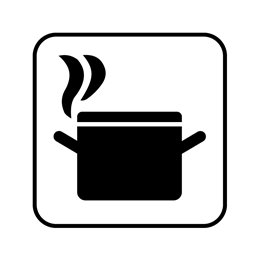 pictogram - køkken / gryde