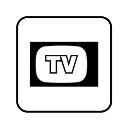 pictogram - tv