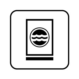 pictogram - vaskemaskine