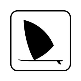 pictogram - windsurfing