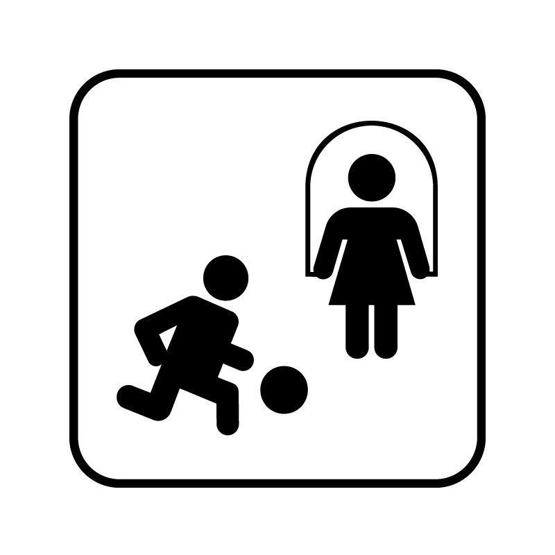 pictogram - legeplads