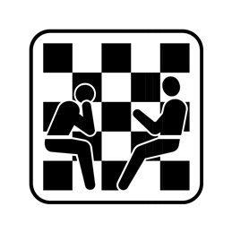 pictogram - skakspil
