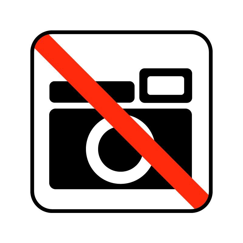 pictogram - fotografering ikke tilladt