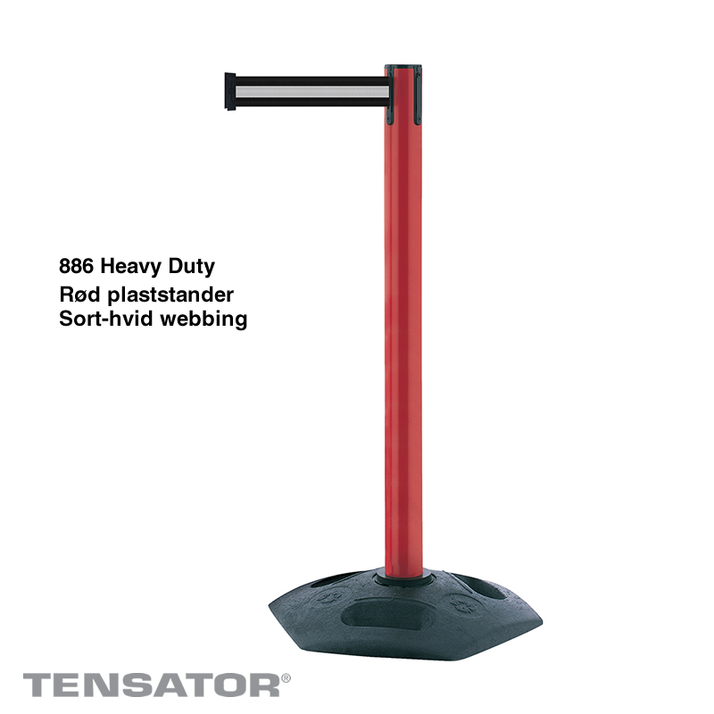 tensator heavy duty afspærringsstolpe
