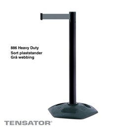 tensator heavy duty afspærringsstolpe