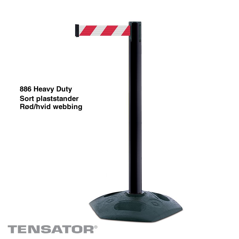 tensator heavy duty afspærringsstolpe