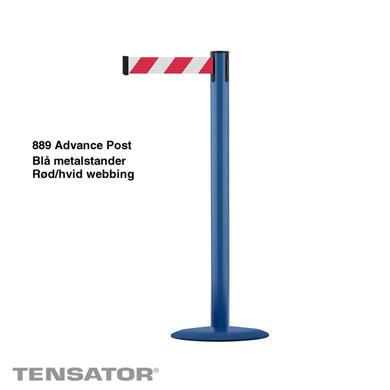 889 Advance Post - Blå