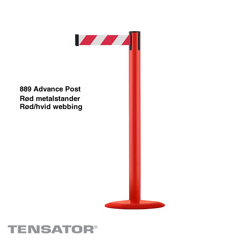 889 Advance Post - Rød