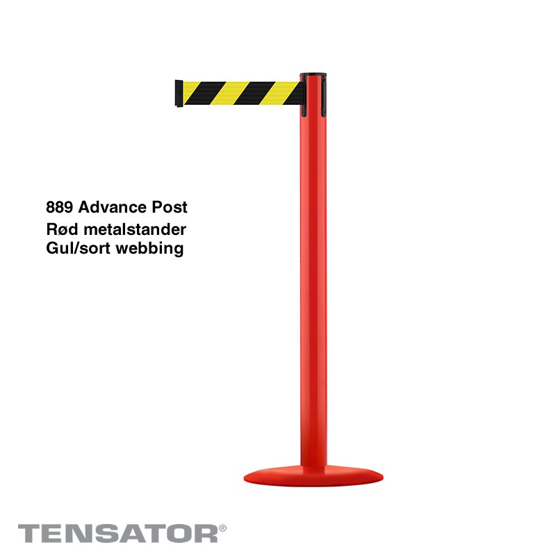 889 Advance Post - Rød