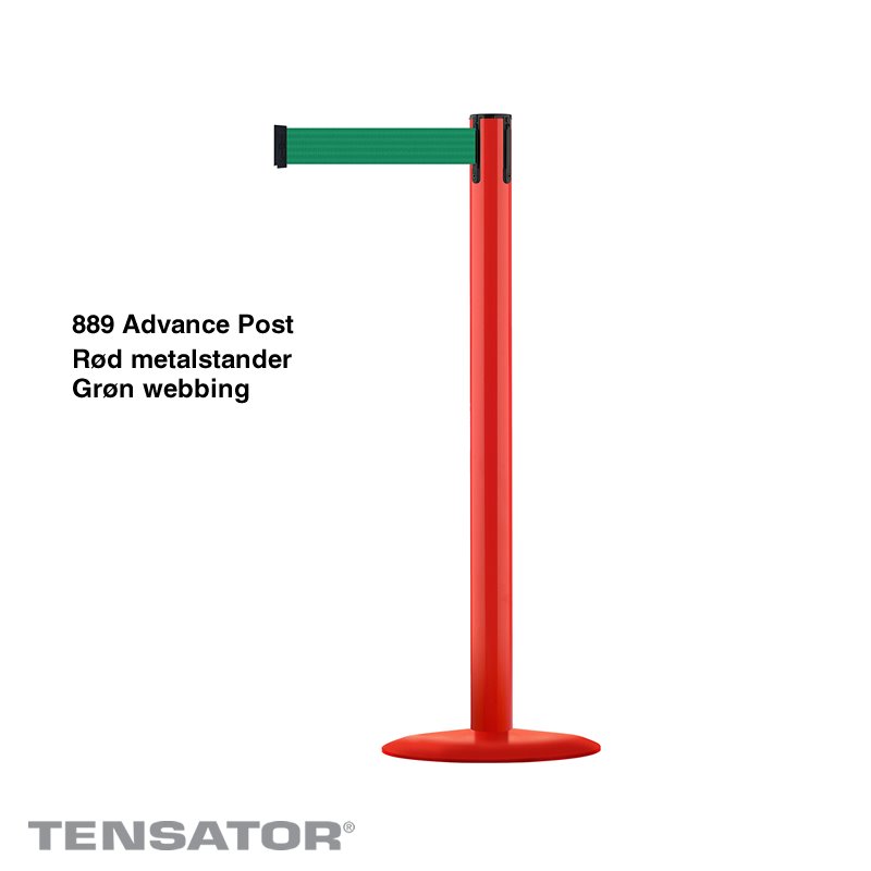 889 Advance Post - Rød