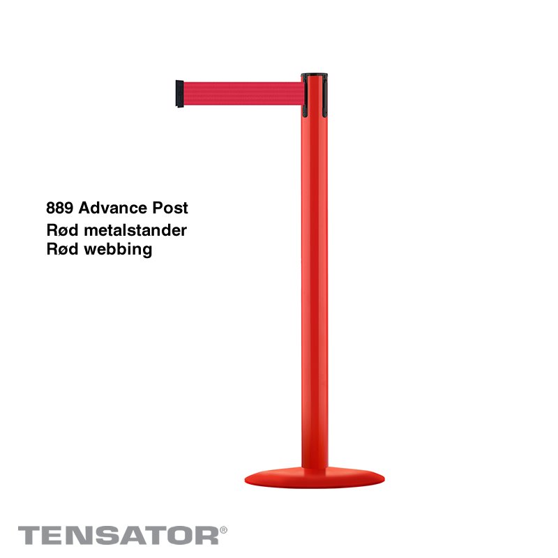 889 Advance Post - Rød