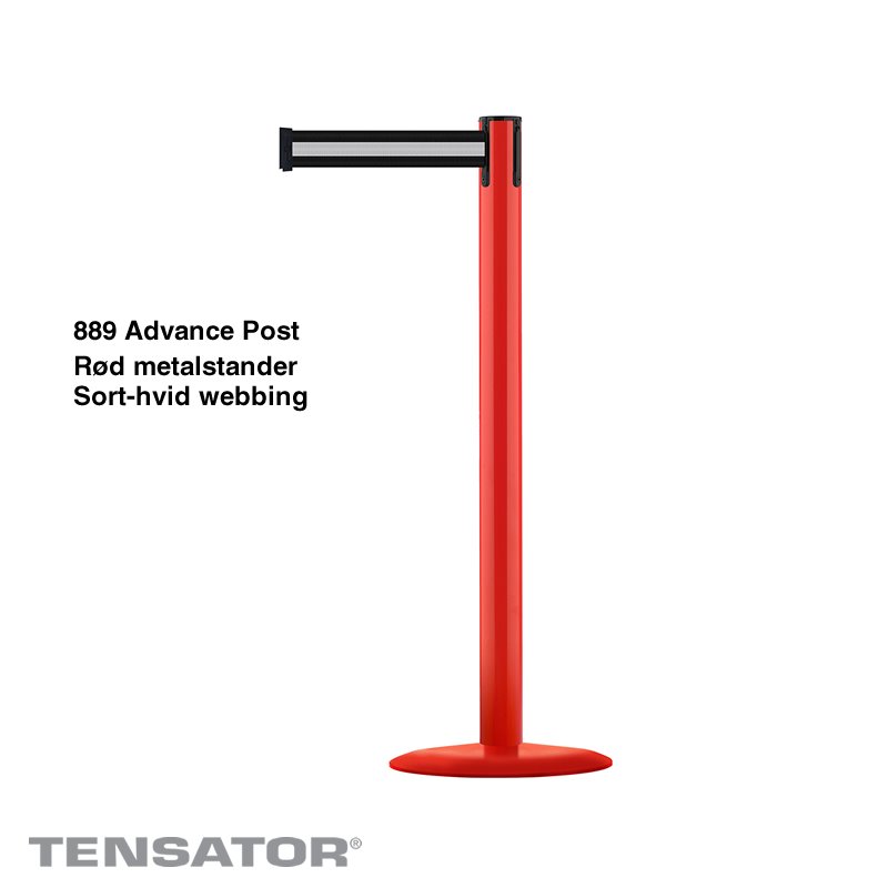 889 Advance Post - Rød