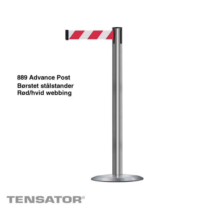 889 Advance Post - Børstet stål