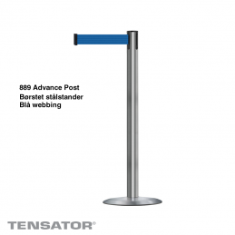 889 Advance Post - Børstet stål