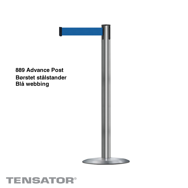 889 Advance Post - Børstet stål