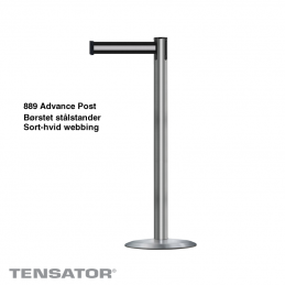 889 Advance Post - Børstet stål