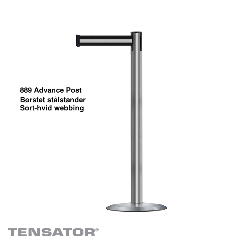 889 Advance Post - Børstet stål