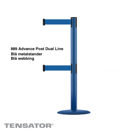 Tensator advance dual line blå