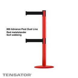 889T2 Advance Post Dual Line - Rød