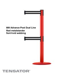 889T2 Advance Post Dual Line - Rød