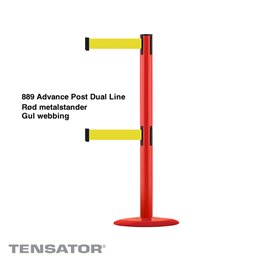 889T2 Advance Post Dual Line - Rød