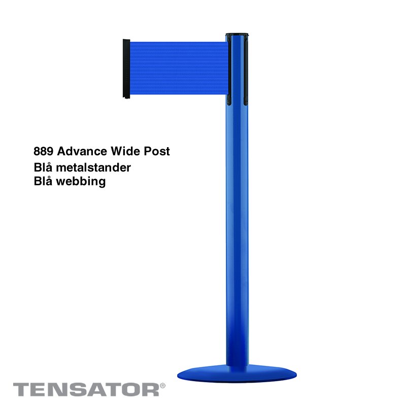 889PUH Advance Post Wide - Blå