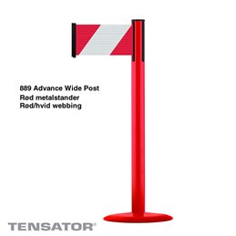 889PUH Advance Post Wide - Rød