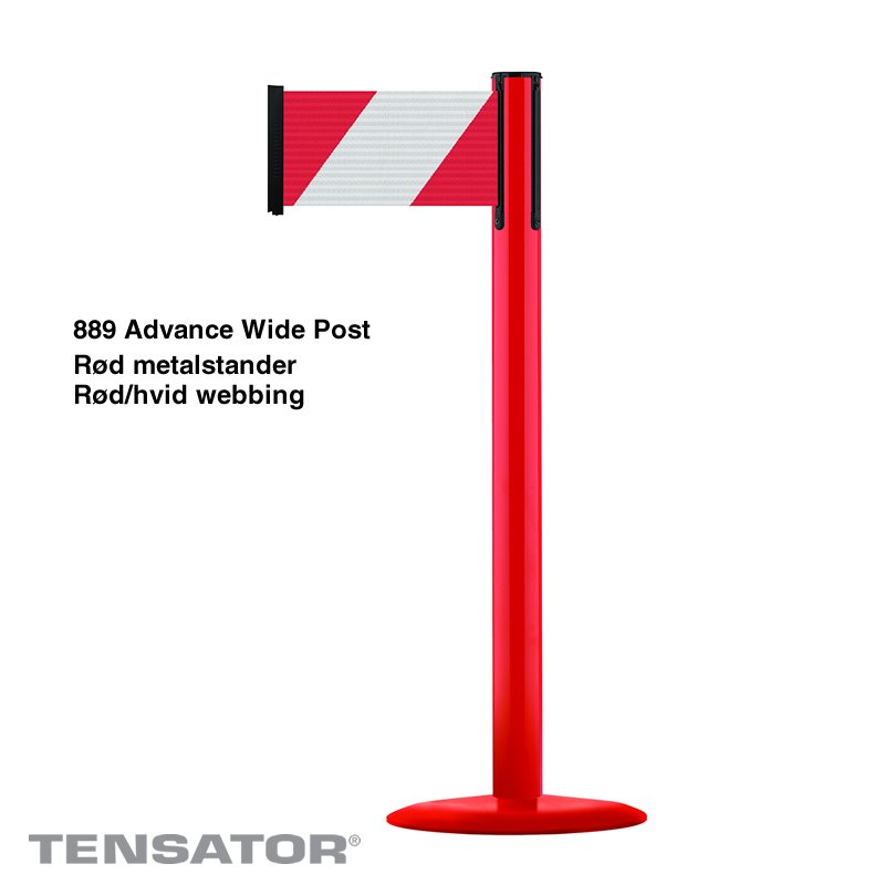 889PUH Advance Post Wide - Rød