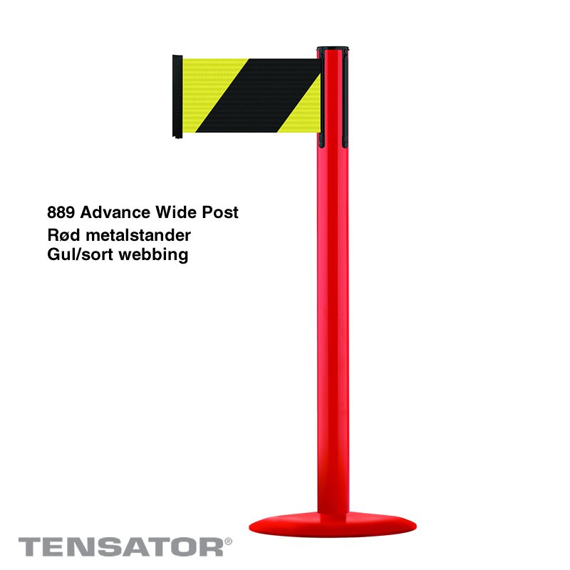 889PUH Advance Post Wide - Rød