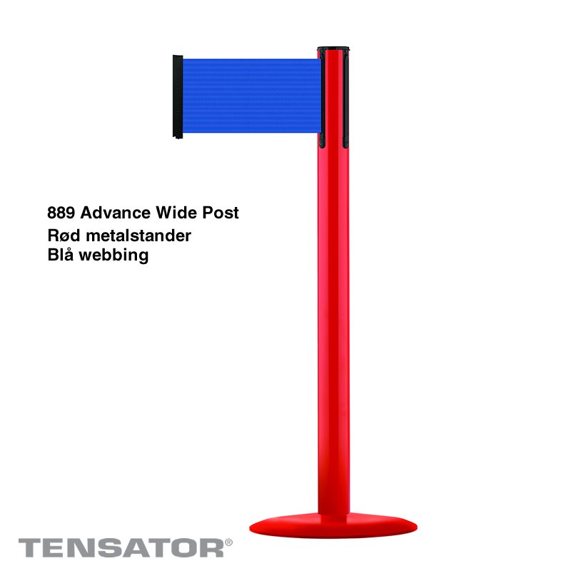 889PUH Advance Post Wide - Rød