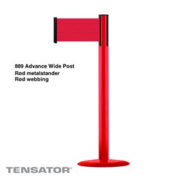 889PUH Advance Post Wide - Rød