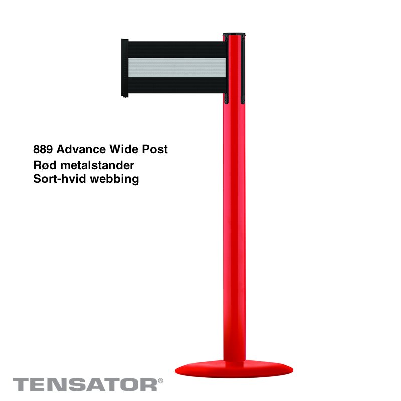 889PUH Advance Post Wide - Rød