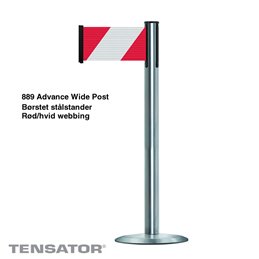 889PUH Advance Post Wide - Børstet stål
