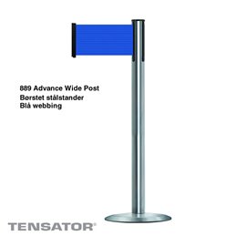 889PUH Advance Post Wide - Børstet stål