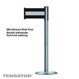 889PUH Advance Post Wide - Børstet stål