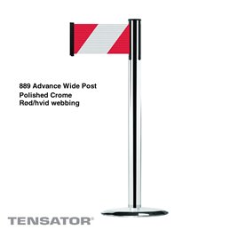 889PUH Advance Post Wide - Polished Crome