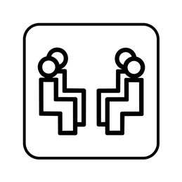 pictogram/piktogram - samlingsrum